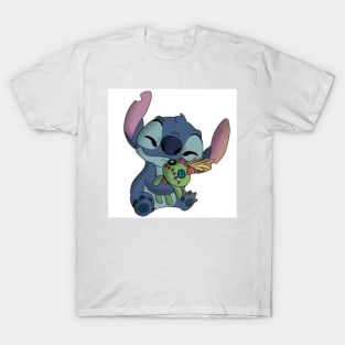 Stitch and his comforter T-Shirt